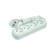 Удлинитель 4х3м без заземл. 10А IP20 Makel MGP143 фото