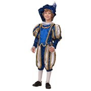 Карнавальный костюм для детей Батик Батик Принц сапфировый детский, 28 (110 см) фотография