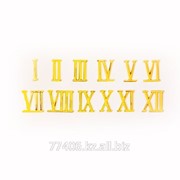 Заготовки для декупажа Цифры золотые римские 3 см. фото