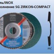 Лепестковые шлифовальные круги POLIFAN Профессиональная линия SG Сталь/INOX Исполнение SG ZIRKON-COMPACT