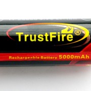 Аккумулятор TrustFire 26650 Li-Ion 3.7V 5000mAh защищенный