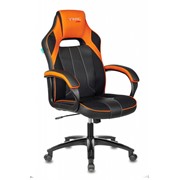 Компьютерное кресло Бюрократ VIKING 2 AERO ORANGE черный/оранжевый искусст.кожа/ткань фотография