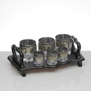 Мини-бар 6 предметов стаканы+стопки, флоренция 250/50 мл фото