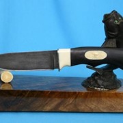 Ножи авторские. Модель 101. Художественная композиция “Рыбка“. фото