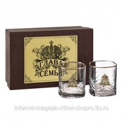 Набор бокалов для виски Глава Семьив подарочной коробке фото