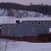 Морской несамоходный плашкоут 90т ( баржа ) с надстройками