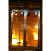 Дверь противопожарная из нержавеющей стали