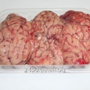 Мозги свиные фасованые, 1 кг лоток