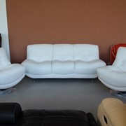 Кожаный диван+2-а кресла R-2515 фото