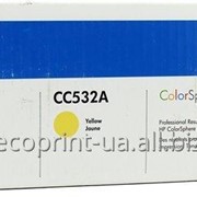 Услуга заправки картриджа HP CC532 A Yellow для лазерных принтеров фотография