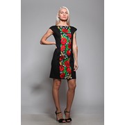 Платье - вышиванка “Маковое поле“ фото