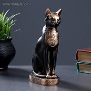 Фигура "Кошка египетская" 20см бронза