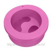 Ванночка для маникюра закрытая розовая фото