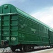 Вагон грузовой железнодорожный крытый мод.11-217 фото