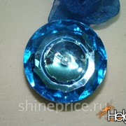 F8 Кристалл синий магнит фото