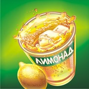 Лимонад газированный с соком фотография