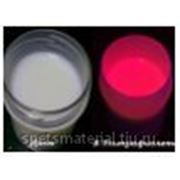 Краска невидимая латексная AcidColors PHANTOM воднодисперсная акриловая художественная, цвет свечения: красный, вес: 100 г. фото