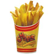 Упаковка для чипсов и картофеля фри “chips“ фото