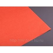 Бумага упаковочная, цвет- оранжевый, упаковка 25 листов, дл-65 см, ш-65 см (604275) фотография