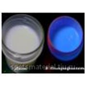 Краска невидимая латексная AcidColors PHANTOM воднодисперсная акриловая художественная, цвет свечения: голубой, вес: 100 г. фото