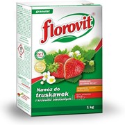 Удобрение “Флоровит“ для клубники и земляники гранулированное, 1 кг (коробка) фотография