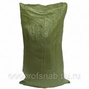Мешок полипропиленовый зеленый 75*115 фотография