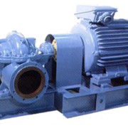 Насос 1Д800-56 и Д800-57 (а,б) горизонтальный центробежный для воды с двигателем агрегателем