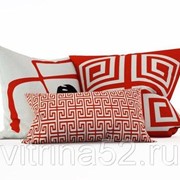 Декоративные подушки “Греческий орнамент“ фото