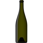 Бутылка для вина Т-28-iii-750, цвет оливковый фотография