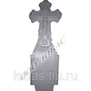 Форма для изготовления памятника №19 (крест с распятием) фото