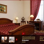 Полулюкс в гостинице Гранд-Отель в центре Львов 4**** Комфорт на высшем уровне – большой однокомнатный номер или двухкомнатный номер-студио, для тех, кто привык к роскошному отдыху