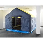 Надувная мобильная палатка Ангар Арктик -50'С 3-х секционная Pnevmo-Sib 20х5х5 м