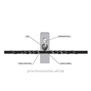 Зажим поддерживающий (специальный) для самонесущих волоконно-оптических кабелей – GSFO фото