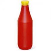 Пластиковая бутылка для кетчупа 0,9 литров.