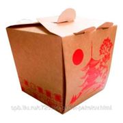 Коробка под китайскую лапшу фото