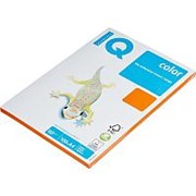 Бумага цветная IQ Color , А4, 80г, OR43-оранжевый, 100л/уп фотография