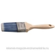 Кисть плоская STAYER “AQUA-LUX“, искусственная щетина, неокрашенная профессиональная деревянная ручка, 100мм фотография