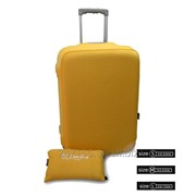 Чехол для чемодана Coverbag желтый S фото