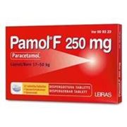 Парацетамол Pamol F 250 мг жаропонижяющее ср-во в табл.