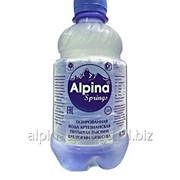 Вода Alpina Springs 0,33 л. с газом/пэт фото