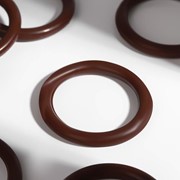 Кольцо для карниза, d = 37/48 мм, цвет орех фото