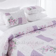 Покривало для ліжка печворк Ferlin 160x240 рожевий фотография