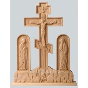 Крест Голгофа деревянная на жертвенник