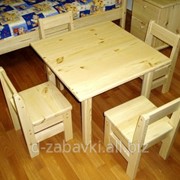 Мебель детям Столик и 2 стульчика фото