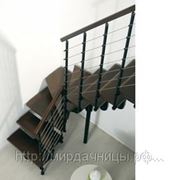 Маршевая лестница Komoda 74-12 с поворотом (L, U)