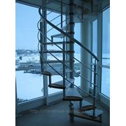 Винтовая лестница под ключ фото