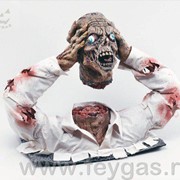 Голова Зомби оторванная в руках фото