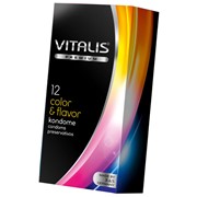 Презервативы ''VITALIS'' PREMIUM color & flavor №12