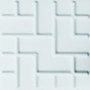 Декоративные стеновые панели из бамбука 3D “Tetris“ фото