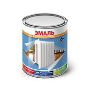 Эмаль “Globe“ для радиаторов белая полуматовая 0,9 кг фото
